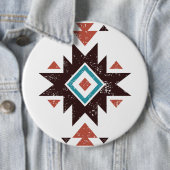 Boho-Diamant-Emblem Button (Beispiel)