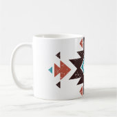 Boho-Diamant-Emblem Kaffeetasse (Links)