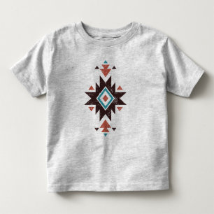 Boho-Diamant-Emblem Kleinkind T-shirt