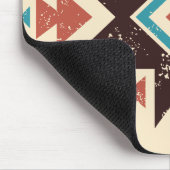 Boho-Diamant-Emblem Mousepad (Ecke)