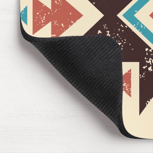 Boho-Diamant-Emblem Mousepad (Ecke)