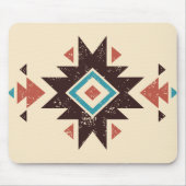 Boho-Diamant-Emblem Mousepad (Vorne)