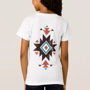 Boho-Diamant-Emblem T-Shirt