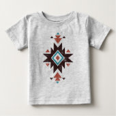 Boho Diamond Emblem Baby T-shirt (Vorderseite)