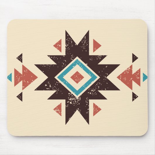 Boho Diamond Emblem Mousepad (Vorne)