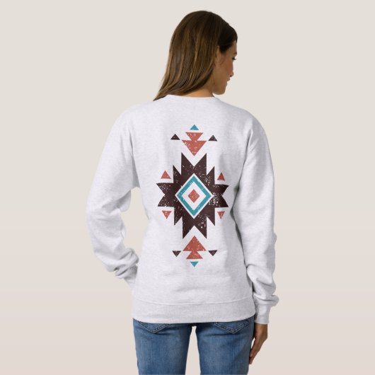 Boho Diamond Emblem Sweatshirt (Schwarz voll)