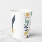 Boho Dinosaur Baby Birthday Party Pappbecher (Rechts)