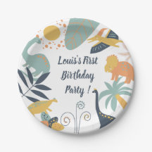 Boho Dinosaur Baby Birthday Party