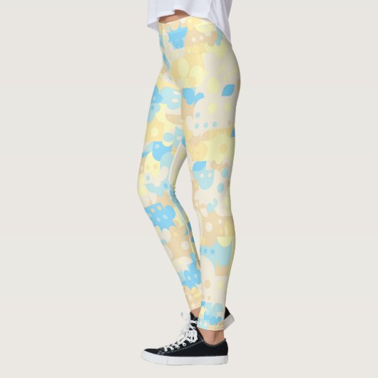 Boho Dot Pattern Leggings (Links)