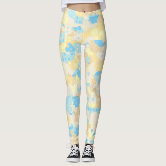 Boho Dot Pattern Leggings (Vorderseite)