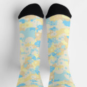 Boho Dot Pattern Telefonklingelständer Socken (Oben)