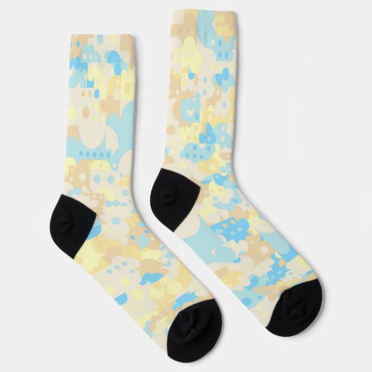 Boho Dot Pattern Telefonklingelständer Socken (Rechts)