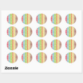 Boho Dots Umschlag Aufkleber Sticker (Blatt)