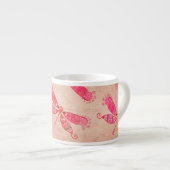 Boho Dragonfis in Rosa Espressotasse (Vorderseite Rechts)