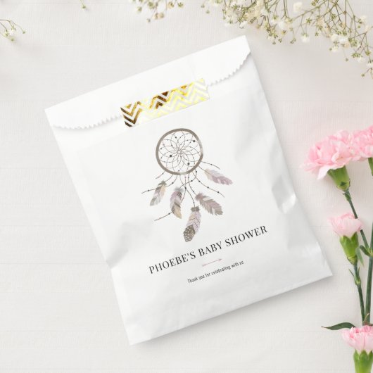 Boho Dream Catcher Baby Shower Geschenktütchen (Versiegelt)