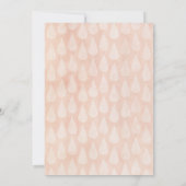 Boho Dream Catcher Bridal Dusche Einladungen (Rückseite)