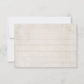 BOHO Dream Catcher Feather Baby Shower Ratschläge Einladung (Rückseite)