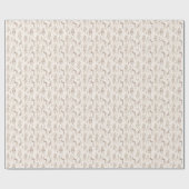 Boho Dream Catcher Feathers Moon Stars Gift Geschenkpapier (Flach)