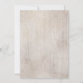 Boho Dream Catcher Hochzeit Einladung (Rückseite)