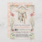 Boho Dream Catcher Rustic Baby Shower Einladungen