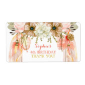 Boho Dream Catcher Water Flasche Geschenk Vielen D (Vorne)