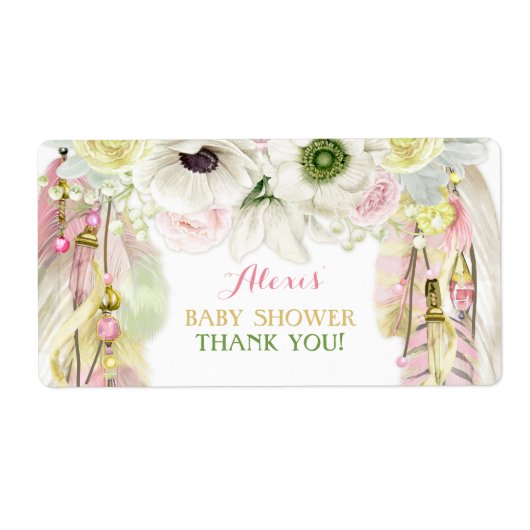 Boho Dream Catcher Water Flasche Geschenk Vielen D (Vorne)