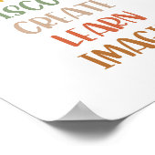 Boho Dream Entdecken Sie Plakat erstellen (Ecke)