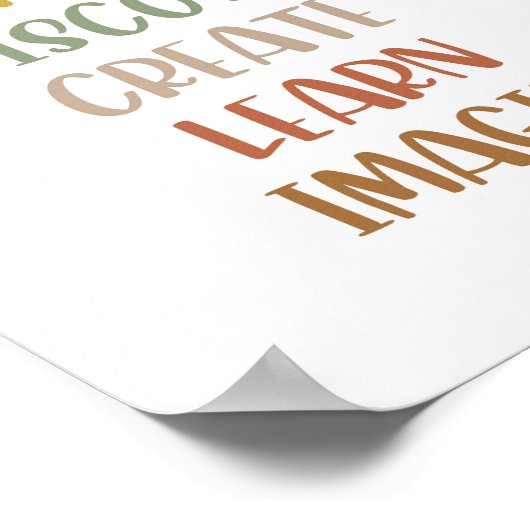 Boho Dream Entdecken Sie Plakat erstellen (Ecke)