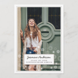 Boho Dream Foto Graduation Party Einladung