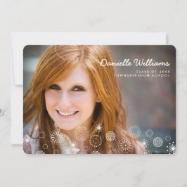 Boho Dream Foto Graduation Party Einladung