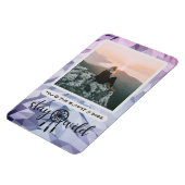 Boho Dreamcatcher Bleibe Wild Foto Magnet (Linke Seite)