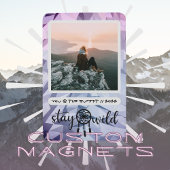 Boho Dreamcatcher Bleibe Wild Foto Magnet