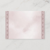 Boho Dreamcatcher Books for Baby Enclosure Card Begleitkarte (Rückseite)