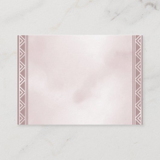 Boho Dreamcatcher Books for Baby Enclosure Card Begleitkarte (Rückseite)