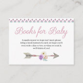 Boho Dreamcatcher Books for Baby Enclosure Card Begleitkarte (Vorderseite)