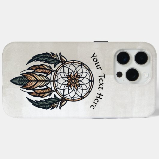 Boho dreamcatcher Case-Mate iPhone hülle (Rückseite (Horizontal))