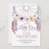 Boho Dreamcatcher Einladung zum Geburtstag (Vorderseite)