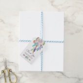 Boho Dreamcatcher Favor Tag Geschenkanhänger (Mit Garn)