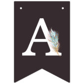 Boho Dreamcatcher Wild One Birthday Party Wimpelkette (Dritte Fahne)