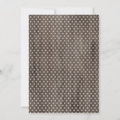 Boho Dreamcatcher WILDER Geburtstagblumen-ZWEI Einladung (Rückseite)