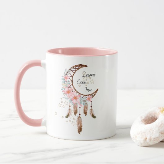 Boho Dreams Fantastische Tasse (Mit Donut)