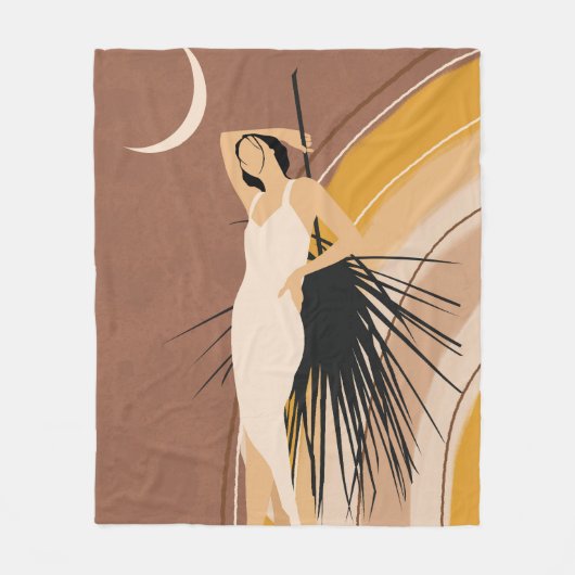 Boho Dreams Fleecedecke (Vorderseite)