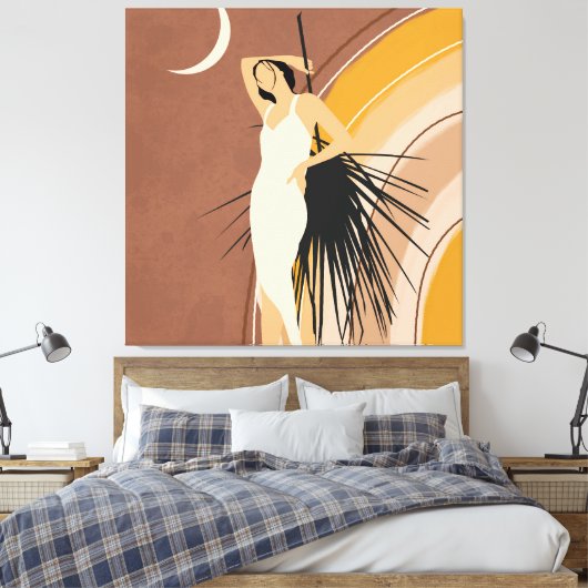 Boho Dreams Leinwanddruck (Insitu (Schlafzimmer))