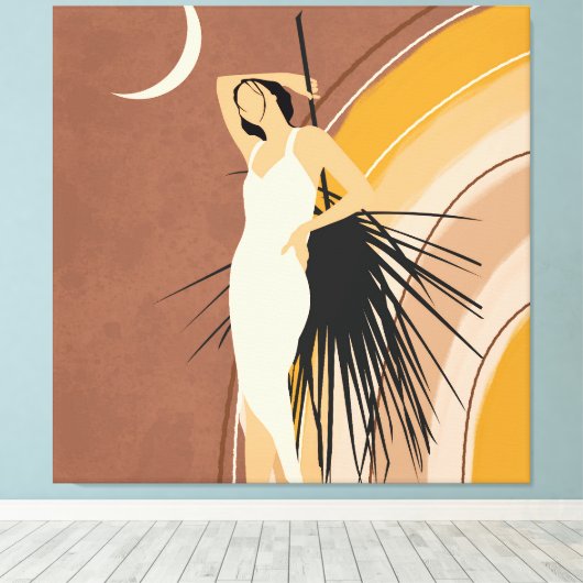 Boho Dreams Leinwanddruck (Insitu (Holzboden))