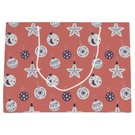 Boho Dreams Modern Holiday Ornaments Große Geschenktüte