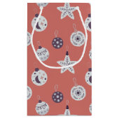 Boho Dreams Modern Holiday Ornaments Kleine Geschenktüte (Rückseite)