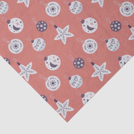 Boho Dreams Modern Holiday Ornaments Seidenpapier (Ausschnitt)