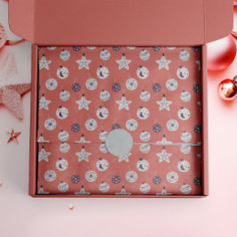 Boho Dreams Modern Holiday Ornaments Seidenpapier