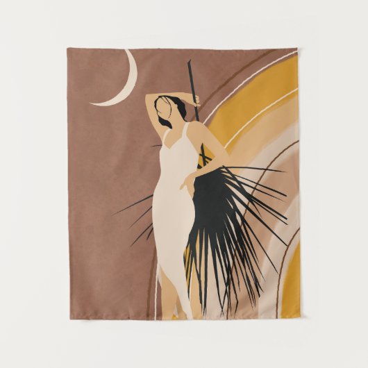 Boho Dreams Wandteppich (Vorderseite)