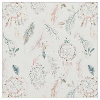 BOHO DREAMWEAVER und Federn Stoff